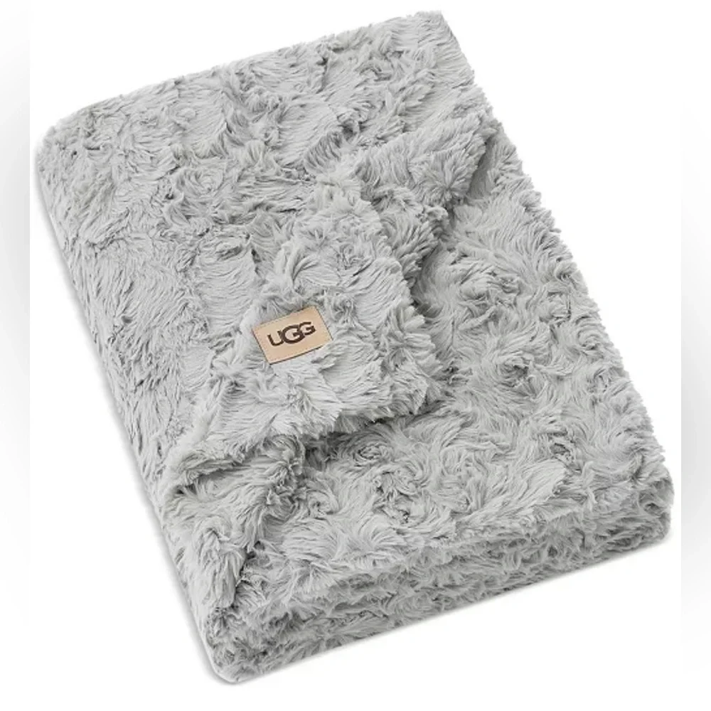 UGG Adalee Faux Fur Throw, 50